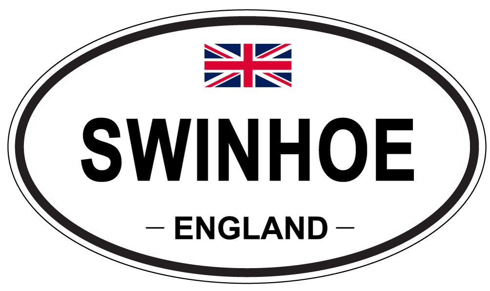 SWINHOE, England - Oval Magnet