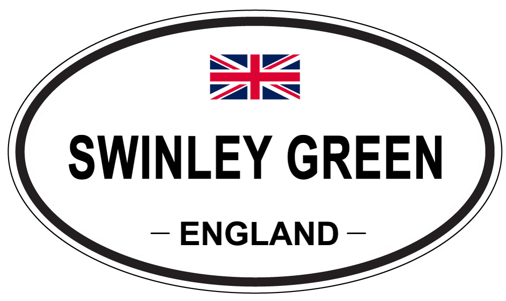 SWINLEY GREEN, England - Oval Magnet