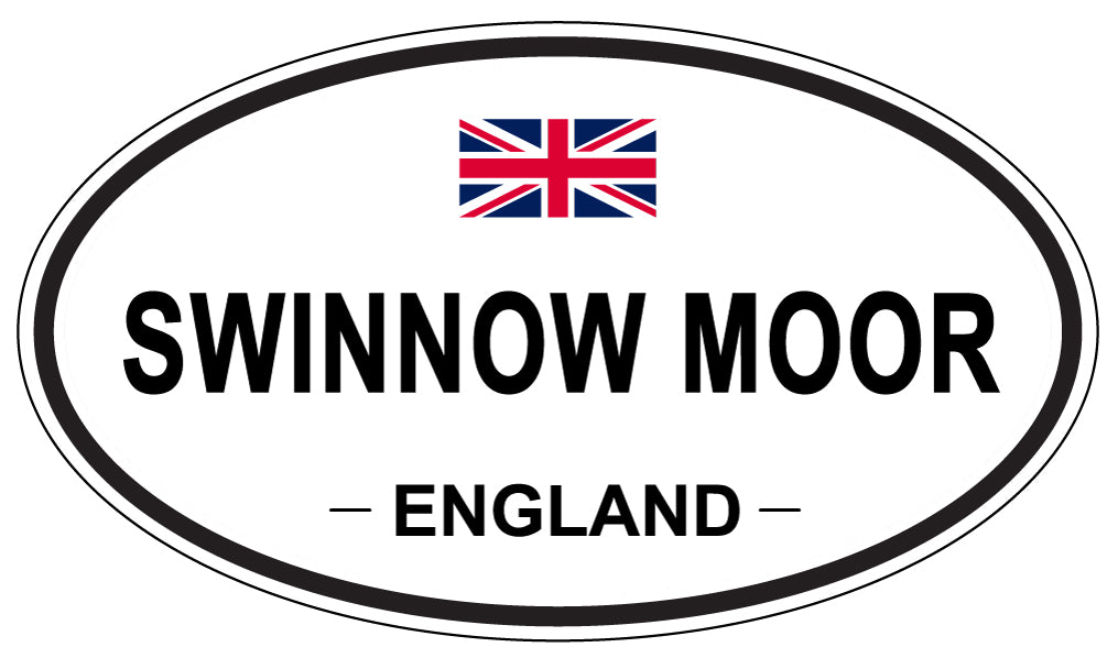 SWINNOW MOOR, England - Oval Magnet