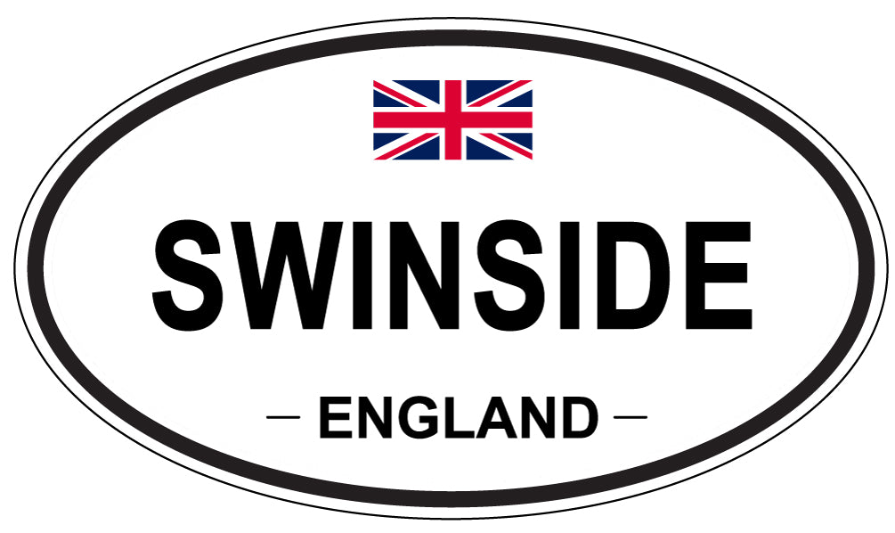 SWINSIDE, England - Oval Magnet