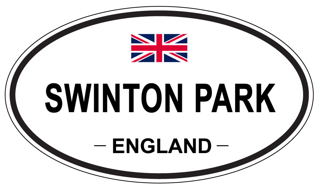 SWINTON PARK, England - Oval Magnet
