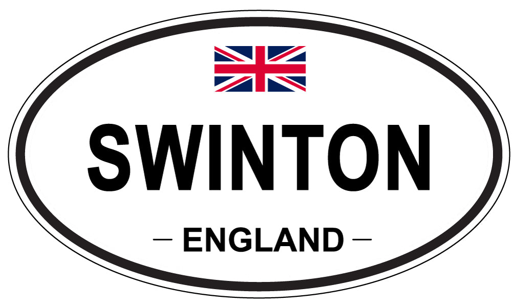 SWINTON, England - Oval Magnet