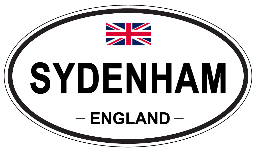 SYDENHAM, England - Oval Magnet