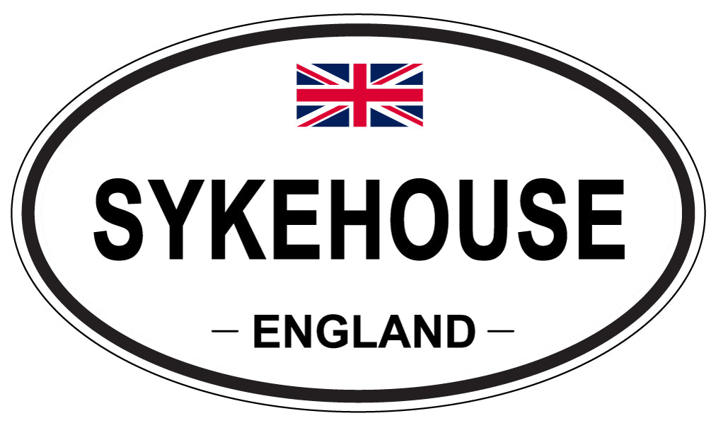 SYKEHOUSE, England - Oval Magnet