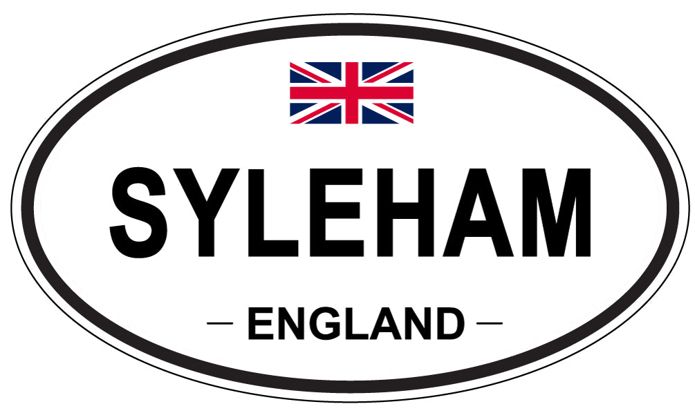 SYLEHAM, England - Oval Magnet