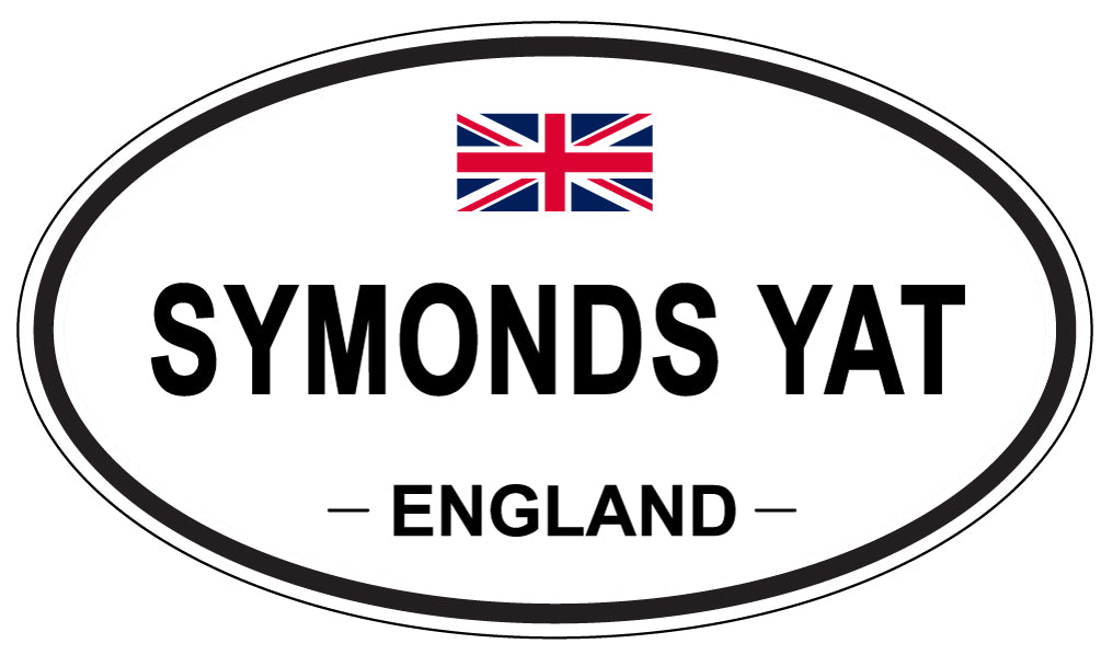 SYMONDS YAT, England - Oval Magnet