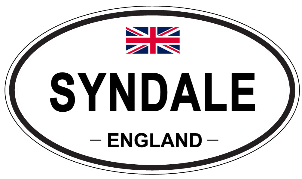 SYNDALE, England - Oval Magnet