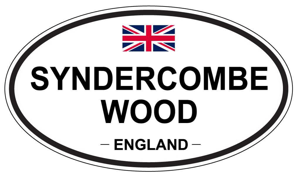 SYNDERCOMBE WOOD, England - Oval Magnet