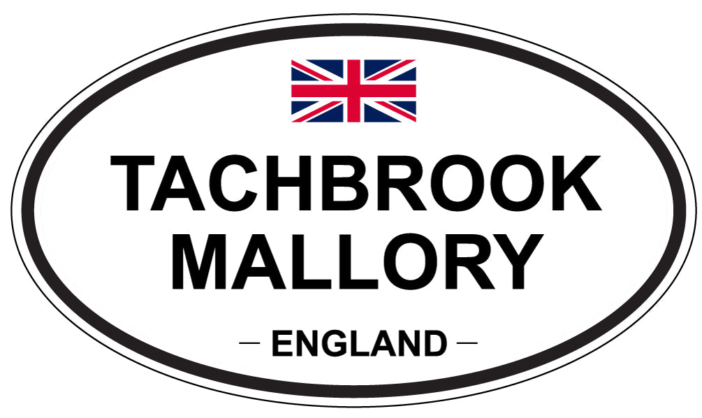 TACHBROOK MALLORY, England - Oval Magnet