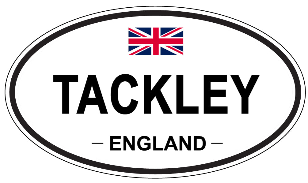TACKLEY, England - Oval Magnet