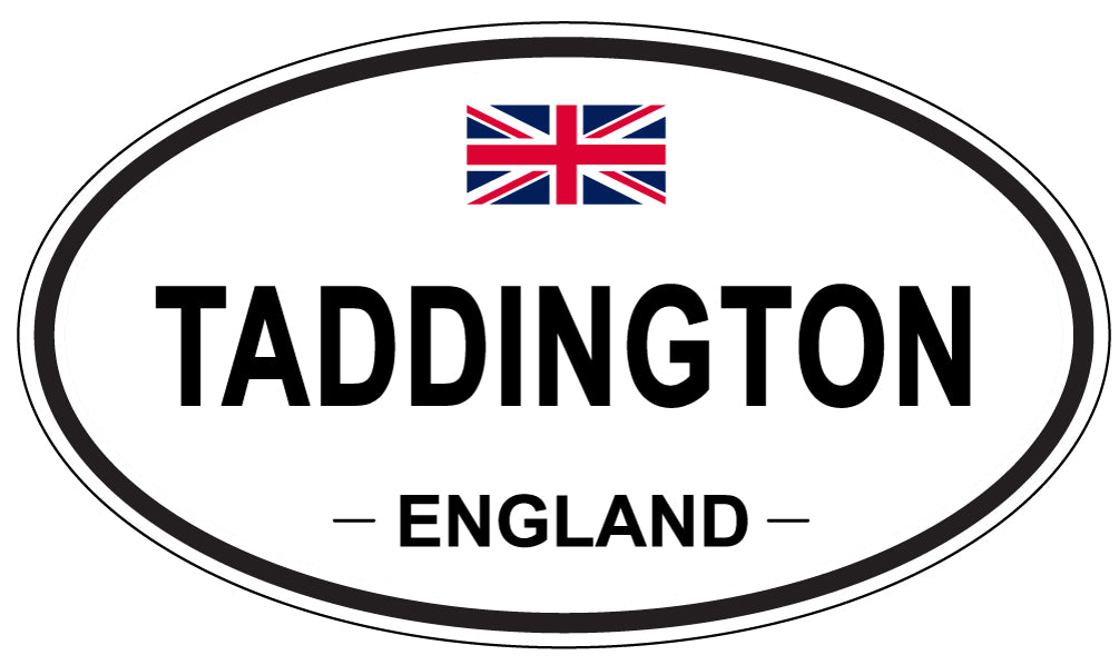 TADDINGTON, England - Oval Magnet