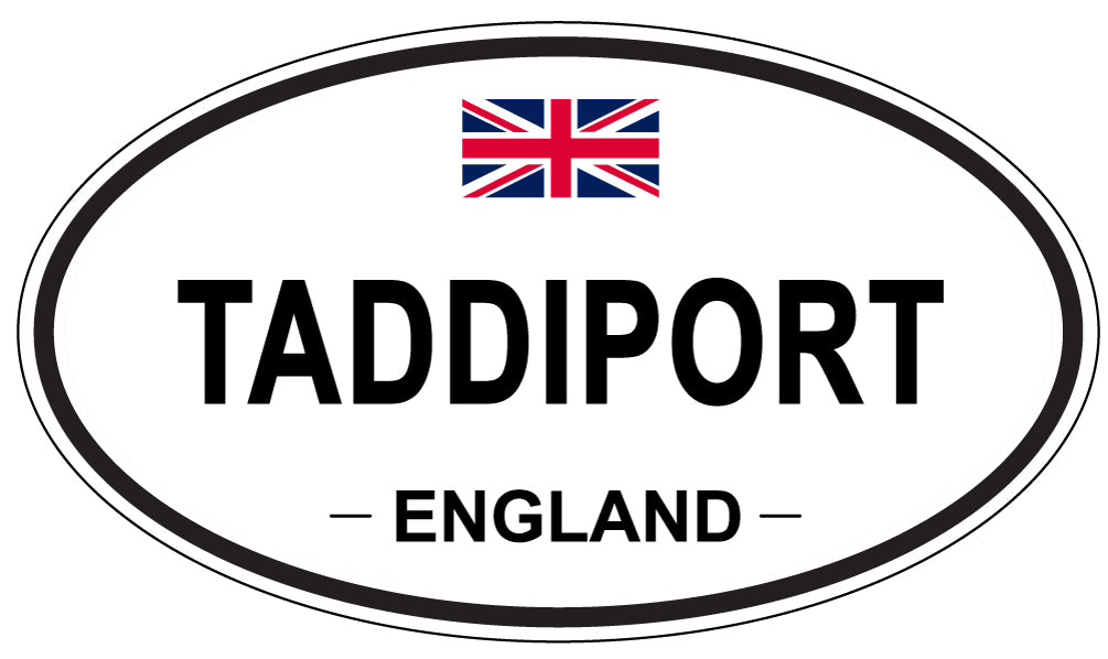 TADDIPORT, England - Oval Magnet