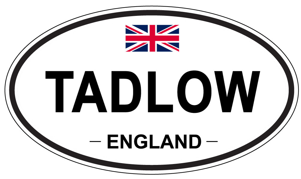 TADLOW, England - Oval Magnet