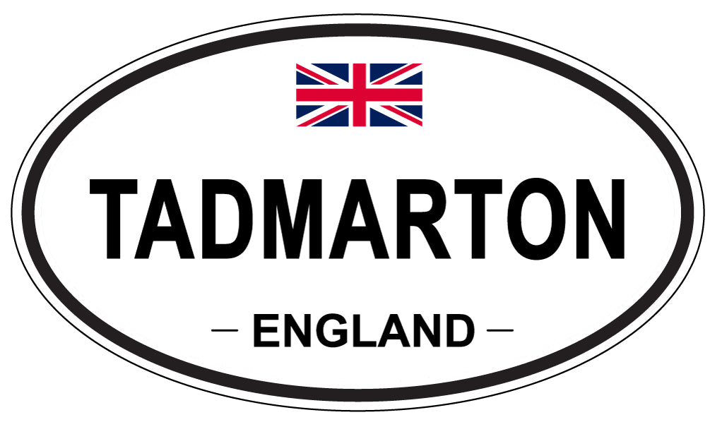 TADMARTON, England - Oval Magnet