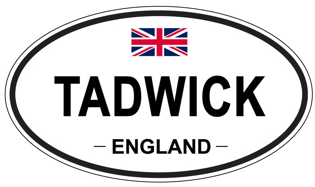 TADWICK, England - Oval Magnet