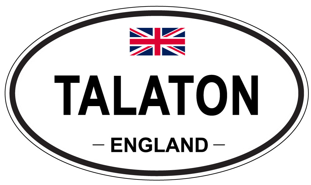 TALATON, England - Oval Magnet