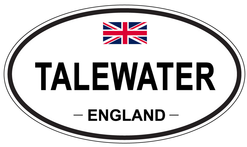 TALEWATER, England - Oval Magnet