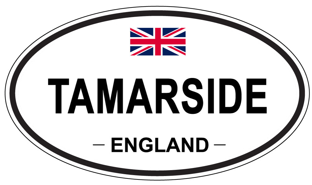 TAMARSIDE, England - Oval Magnet
