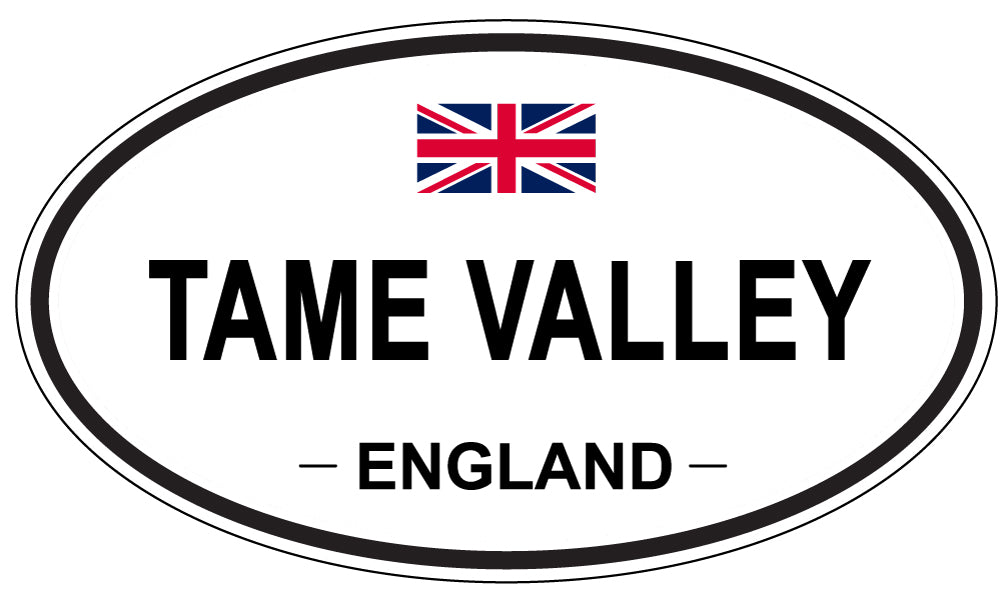 TAME VALLEY, England - Oval Magnet