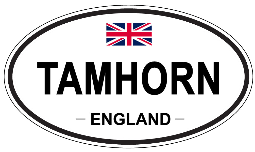 TAMHORN, England - Oval Magnet