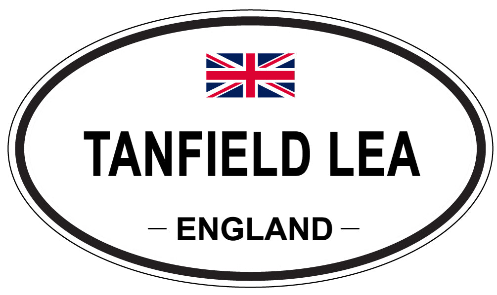 TANFIELD LEA, England - Oval Magnet