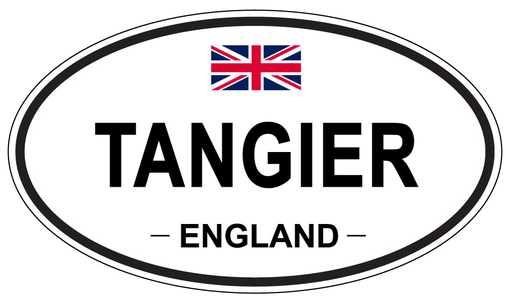 TANGIER, England - Oval Magnet
