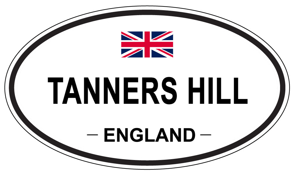 TANNERS HILL, England - Oval Magnet