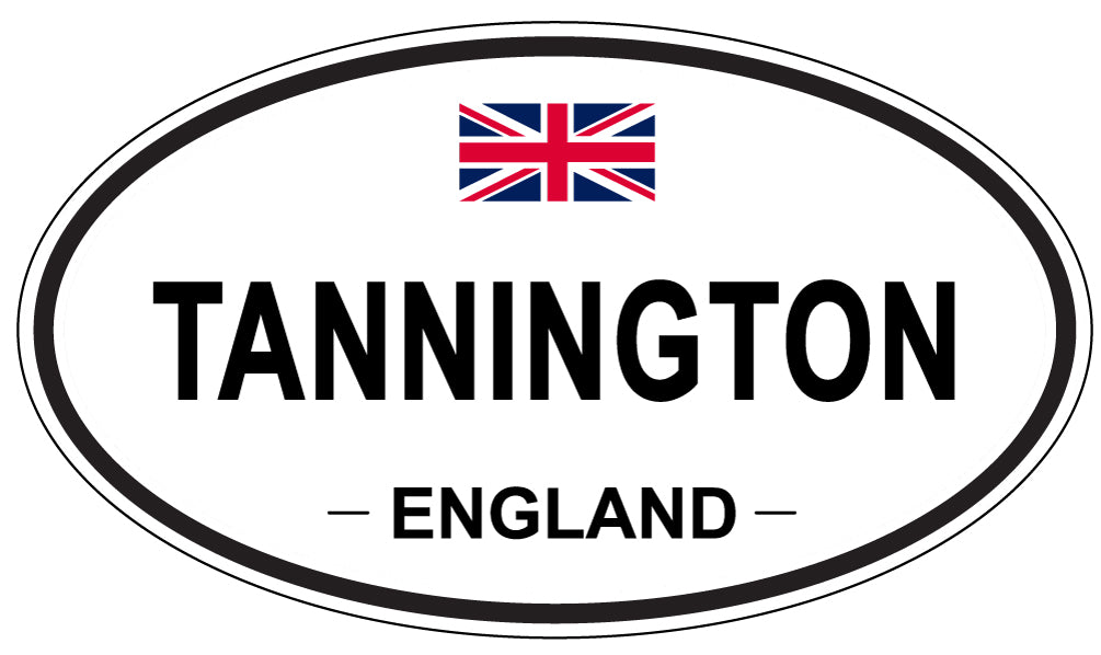 TANNINGTON, England - Oval Magnet