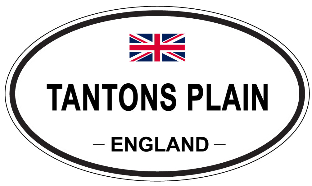 TANTONS PLAIN, England - Oval Magnet