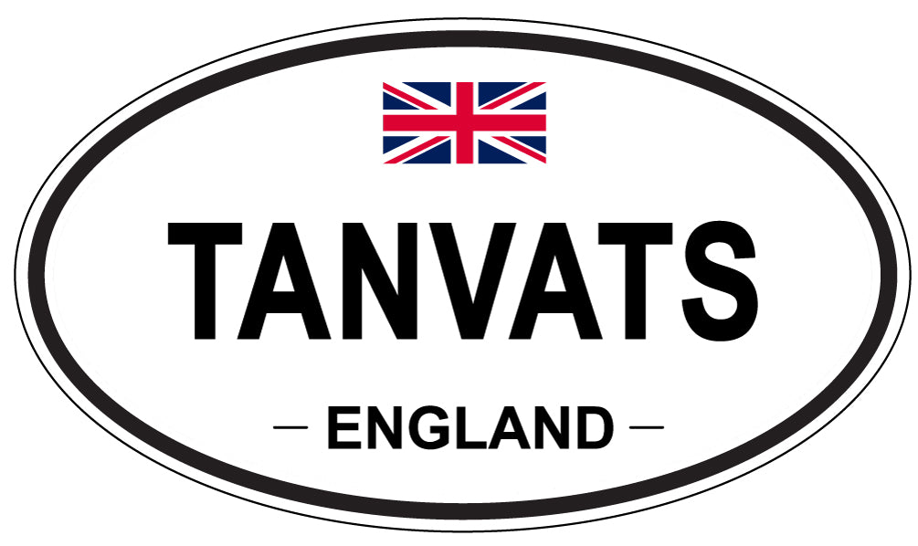 TANVATS, England - Oval Magnet