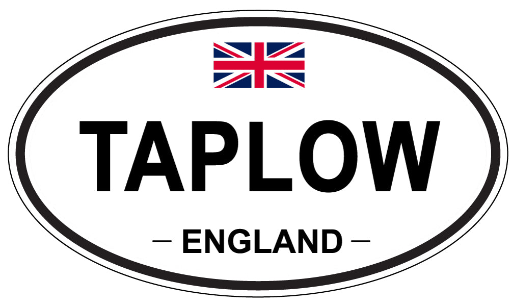 TAPLOW, England - Oval Magnet