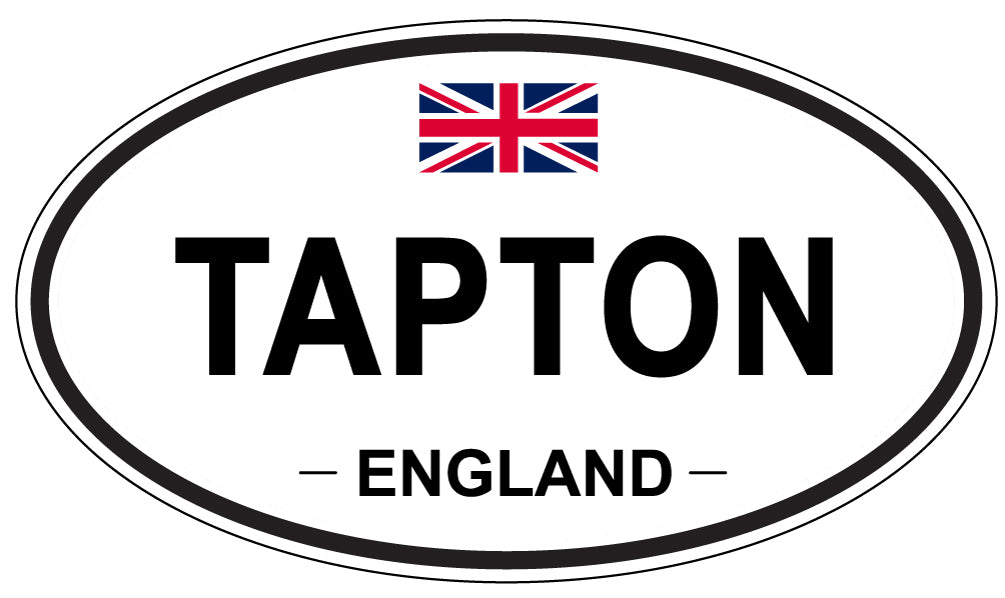 TAPTON, England - Oval Magnet