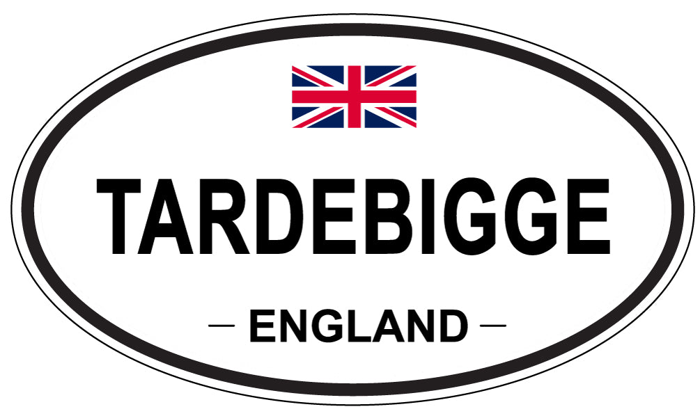 TARDEBIGGE, ENGLAND - Oval Sticker