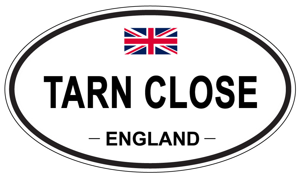 TARN CLOSE, England - Oval Magnet