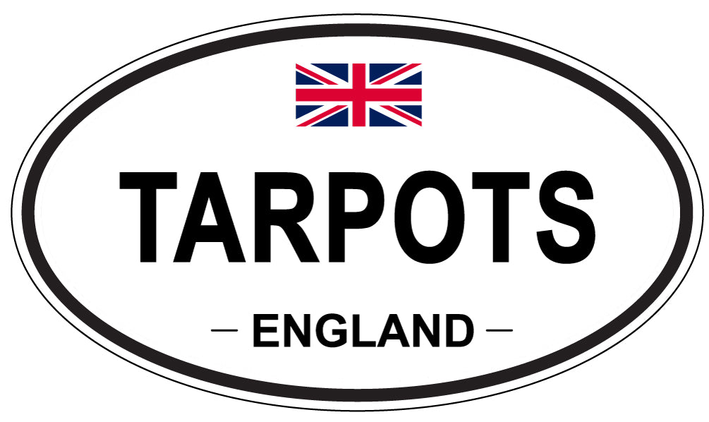 TARPOTS, England - Oval Magnet