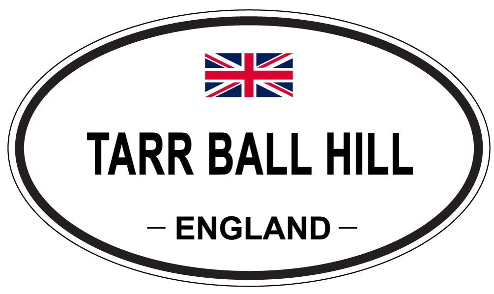 TARR BALL HILL, England - Oval Magnet
