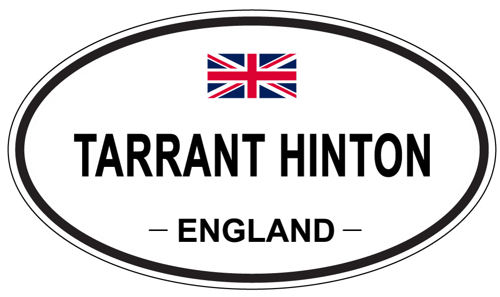 TARRANT HINTON, England - Oval Magnet