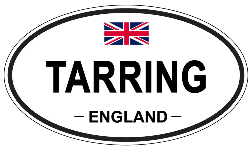 TARRING, England - Oval Magnet