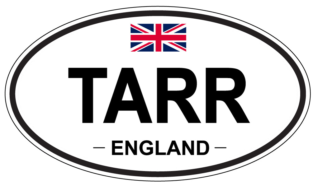 TARR, England - Oval Magnet