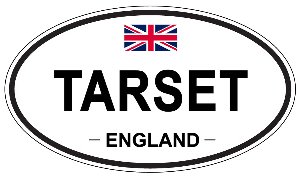 TARSET, England - Oval Magnet