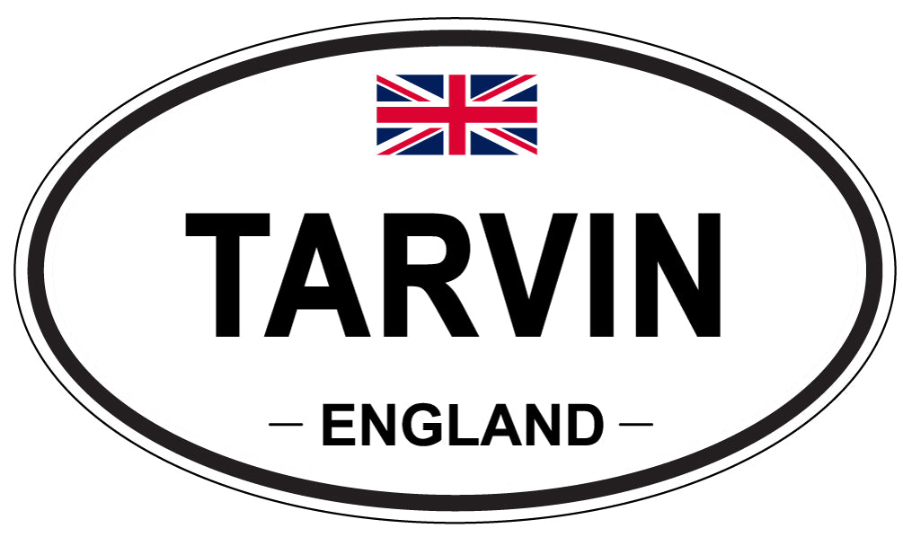 TARVIN, England - Oval Magnet