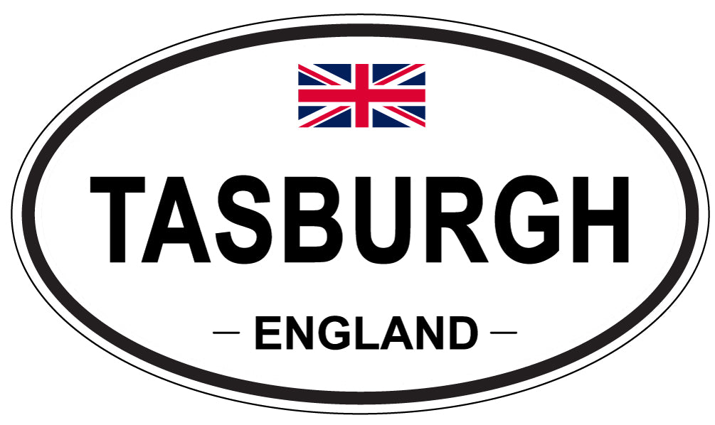 TASBURGH, England - Oval Magnet