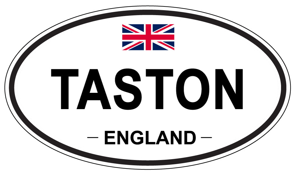 TASTON, England - Oval Magnet