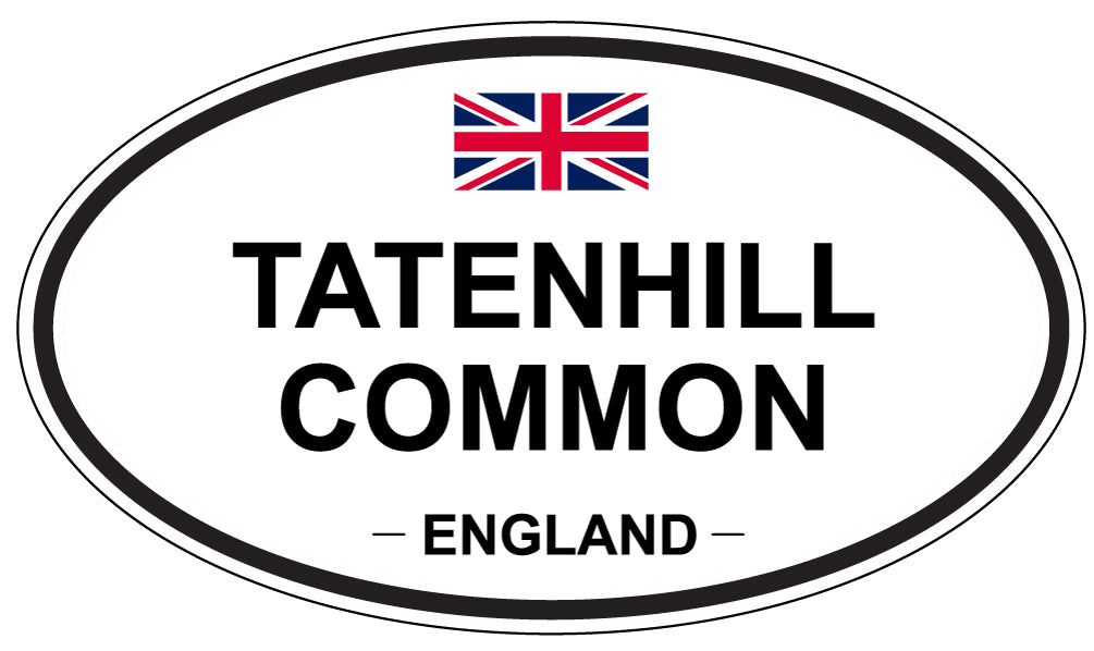 TATENHILL COMMON, England - Oval Magnet