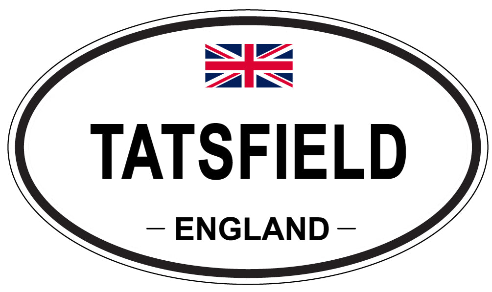 TATSFIELD, England - Oval Magnet