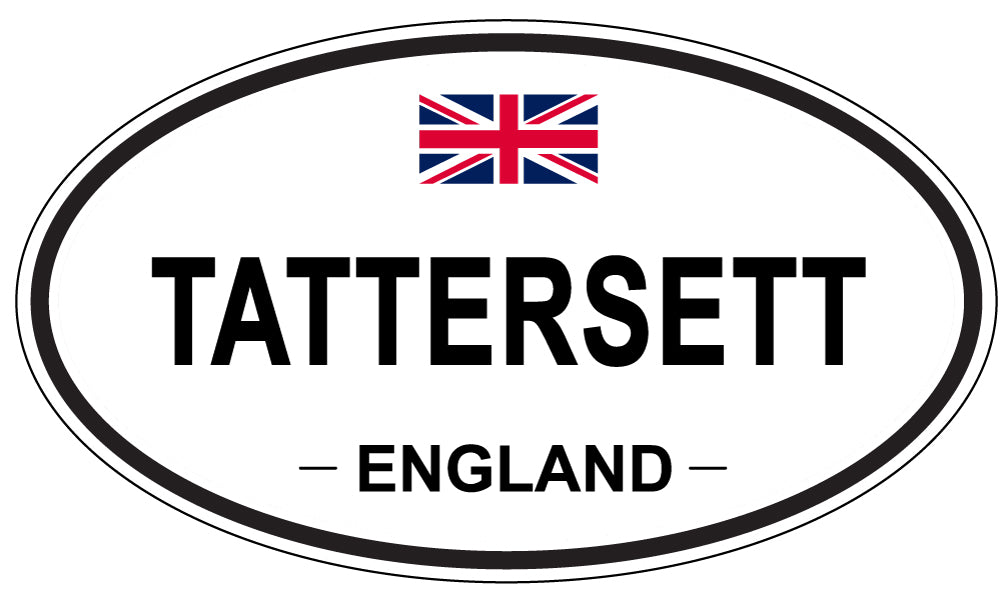 TATTERSETT, England - Oval Magnet