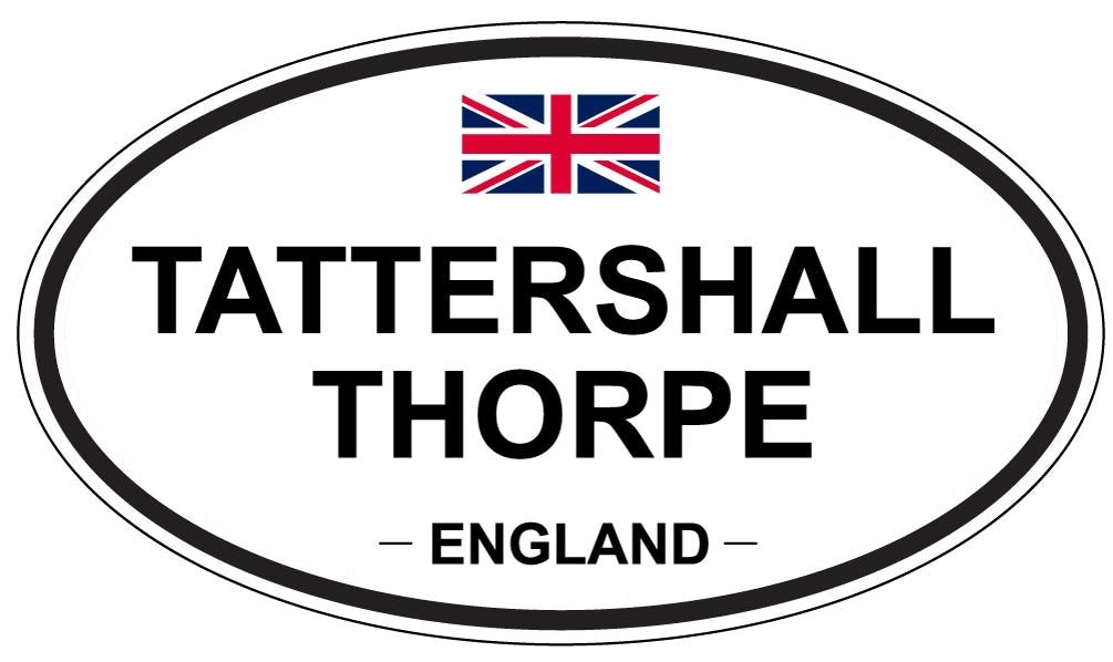 TATTERSHALL THORPE, England - Oval Magnet