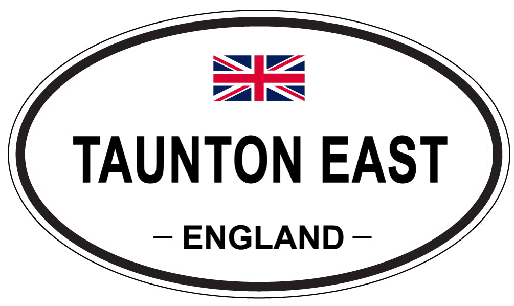 TAUNTON EAST, England - Oval Magnet