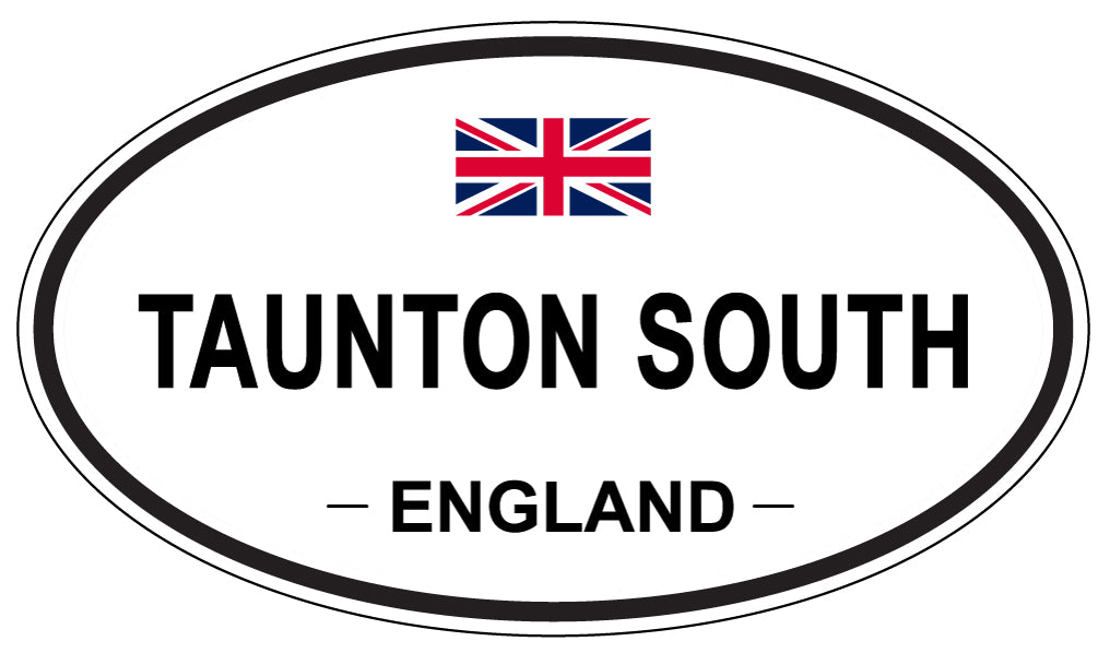 TAUNTON SOUTH, England - Oval Magnet