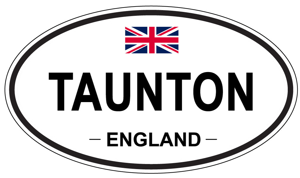 TAUNTON, England - Oval Magnet